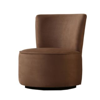 Home Sonata Dark Brown Accent Chair