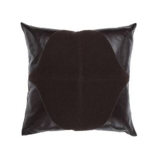 Cloud9 Design Leather Throw Pillow