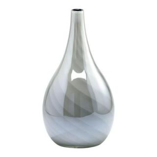 Filament Design Prospect 19.5 in. x 10.25 in. White And Smoked Vase 02933