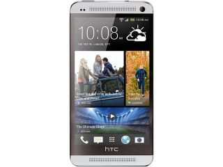 HTC ONE 32GB 4G LTE Silver Unlocked AT&T GSM Android Cell Phone w/ Beats Audio 4.7" 2GB RAM