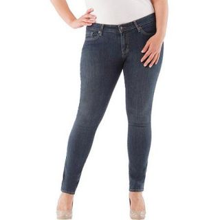 Signature by Levi Strauss Women's Plus Modern Skinny Jeans