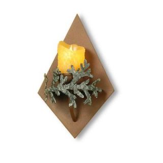 Illumine 1 Light Cedar Wall Sconce Rust Finish CLI MEY29330