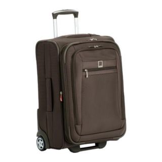 Delsey Helium Hyperlite Mocha 20 inch Carry On Upright Suitcase