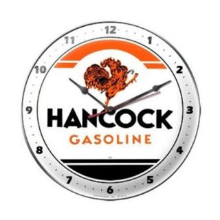 Past Time Signs MTY116 Hancock Oil Automotive Clock