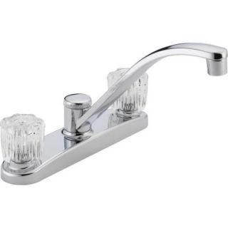 Peerless Choice 2 Handle Standard Kitchen Faucet in Chrome P299201LF