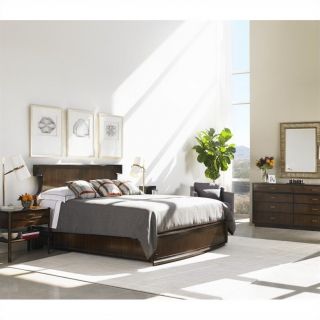 Stanley Furniture Crestaire 4 Piece Bedroom Set in Porter with Mirror   436 13 40 X 4PKG