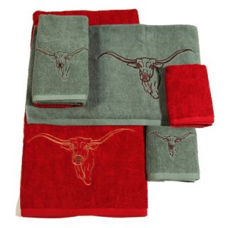 HiEnd Accents Star Steer 3 Piece Towel Set