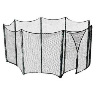 Upper Bounce Universal Trampoline Net to Enclose a Variety of Smaller to Midsize Trampoline Frames   Used for multiple amount of poles   Bungees Included