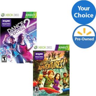 Xbox 360 Kinect Favorites Value Game Bundle (Pre Owned)