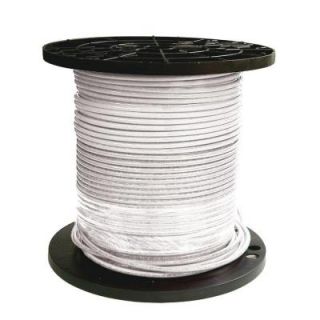 Southwire 500 ft. 8 White Stranded CU THHN Wire 20489112