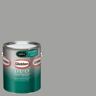 Glidden DUO 1 gal. #GLN59 Granite Grey Eggshell Interior Paint with Primer GLN59 01E