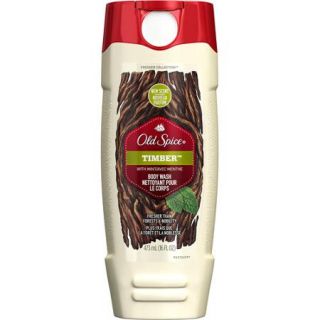 Old Spice Fresher Collection Timber with Mint Body Wash, 16 fl oz