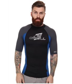 ONeill Skins S/S Crew Black/Deepsea/Graphite