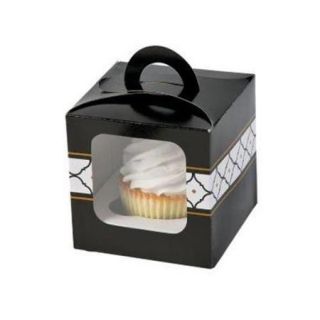 Fun Express 13669542 Simply Timeless Cupcake Boxes