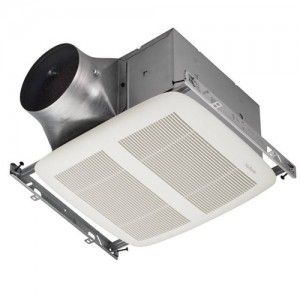 Nutone ZN80 Bathroom Fan, 80 CFM Dual Speed ULTRA GREEN X2 Series & Energy Star Rated   for 6" Duct