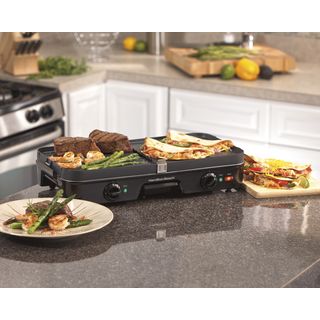 KitchenWorthy 6 person Deluxe Raclette Grill   13999146  