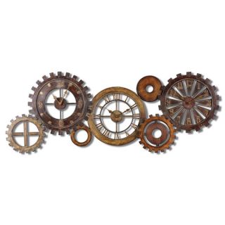 Uttermost Spare Parts Wall Clock   15813173   Shopping