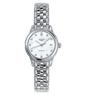 LONGINES   L4.274.4.87.6  La Grande Classique stainless steel and diamond watch