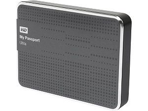 WD 1TB My Passport Ultra Portable Hard Drive USB 3.0 Model WDBZFP0010BBK NESN Black