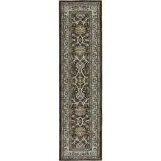 Karastan Newbridge Brown 2 ft. 1 in. x 7 ft. 10 in. Rug Runner 426675