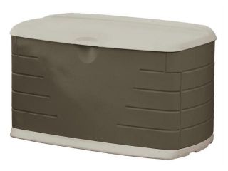 Rubbermaid FG5F2100OLVSS 75 Gallon 11.875 in. L X 44.25 in. W X 28.125 in. H Outdoor Stor