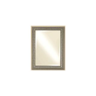 Style Selections Contempo Pewter Rectangle Framed Wall Mirror