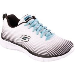 Womens Skechers Equalizer Expect Miracles White/Black  