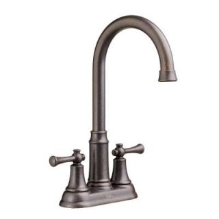 American Standard Portsmouth 2 Handle Bar Faucet in Oil Rubbed Bronze 4285420F15.224