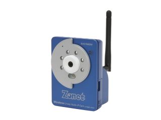 Zonet ZVC7630W 640 x 480 MAX Resolution RJ45 Wireless 2 Way IP Camera w/Night Vision