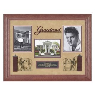 Elvis Presley Graceland Framed Memorabilia