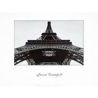 Eiffel Tower Poster Print by Steven Crainford (24 x 18)