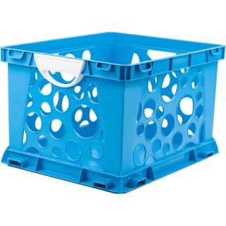 Large Storage and Filing Crate with Comfort Handles