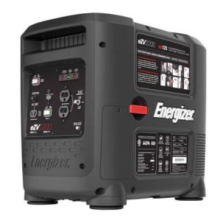 Energizer 2,200 Watt Gasoline Portable Inverter Generator eZV2200