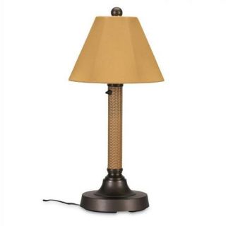 Patio Living Concepts Bahama Weave Outdoor 30'' H Table Lamp with Empire Shade