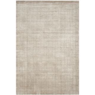 Safavieh Hand knotted Mirage Silver Wool/ Viscose Rug (9 x 12