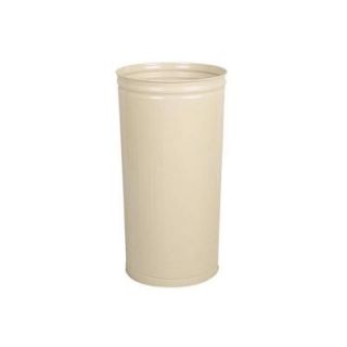 Rubbermaid Commercial Products 20 Gal. Almond Round Trash Can RCP WB2029AL