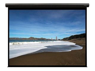 133 inch, 16:9 Matte White Fabric Motorized Projection Screen