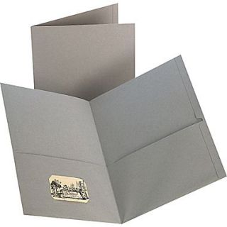 2 Pocket Folder, Gray