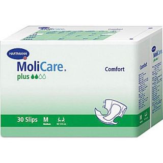 Molicare Comfort Plus Adult Super Extended Capacity Brief, Dark Purple, Large/XL, 90/Pack