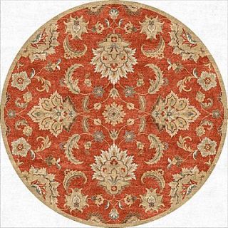 Jaipur Mythos Orange Area Rug Wool, 8 x 8
