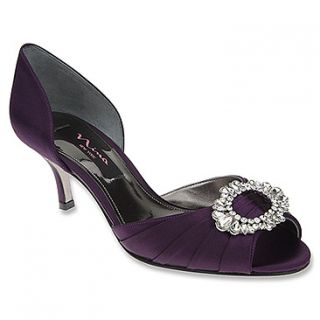 Nina Crystah  Women's   Eggplant Satin