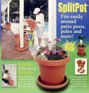 Garden and Patio Split Pot   Shopping