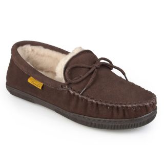 Mens Moccasin Sheepskin Slippers   Shopping   Great Deals
