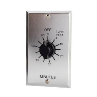 TORK C 500 series Multi Volt 60 Minute Commercial Style Springwound Auto Off In Wall Timer C560M