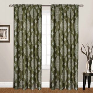 United Curtain Co. Belvedere Curtains   104x84”, Rod Pocket 6757V 41