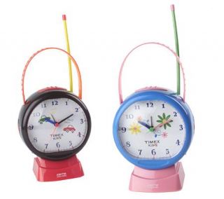 Timex Kids Backlit Alarm Clock AM/FM Radio —