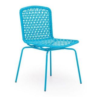 ZUO Silvermine Bay Aqua Patio Chair (Set of 4) 703058