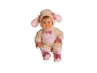 Newborn/Infant Plush Pink Lamb Costume