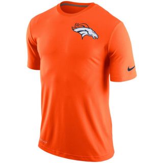 Nike Denver Broncos Orange Stadium Touch Performance T Shirt