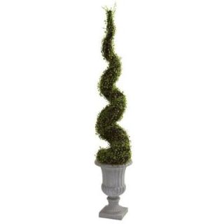Nearly Natural Mohlenbechia Spiral Tree with Decorative Urn 5425